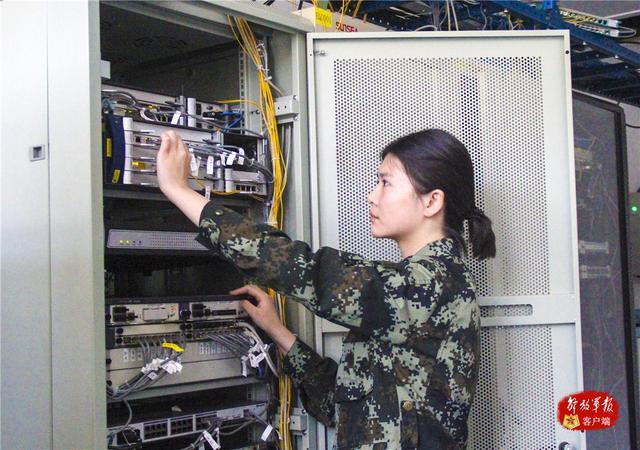 女军人风采丨廖育媛 绽放在军营的铿锵玫瑰 通信设备